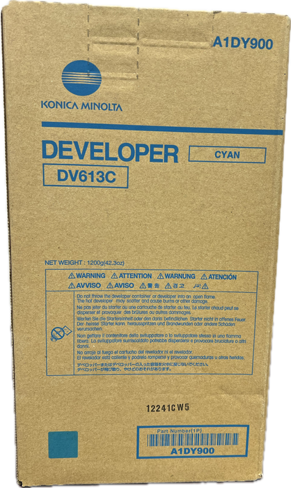 Konica Minolta Cyan Developer | DV613C (A1DY900)