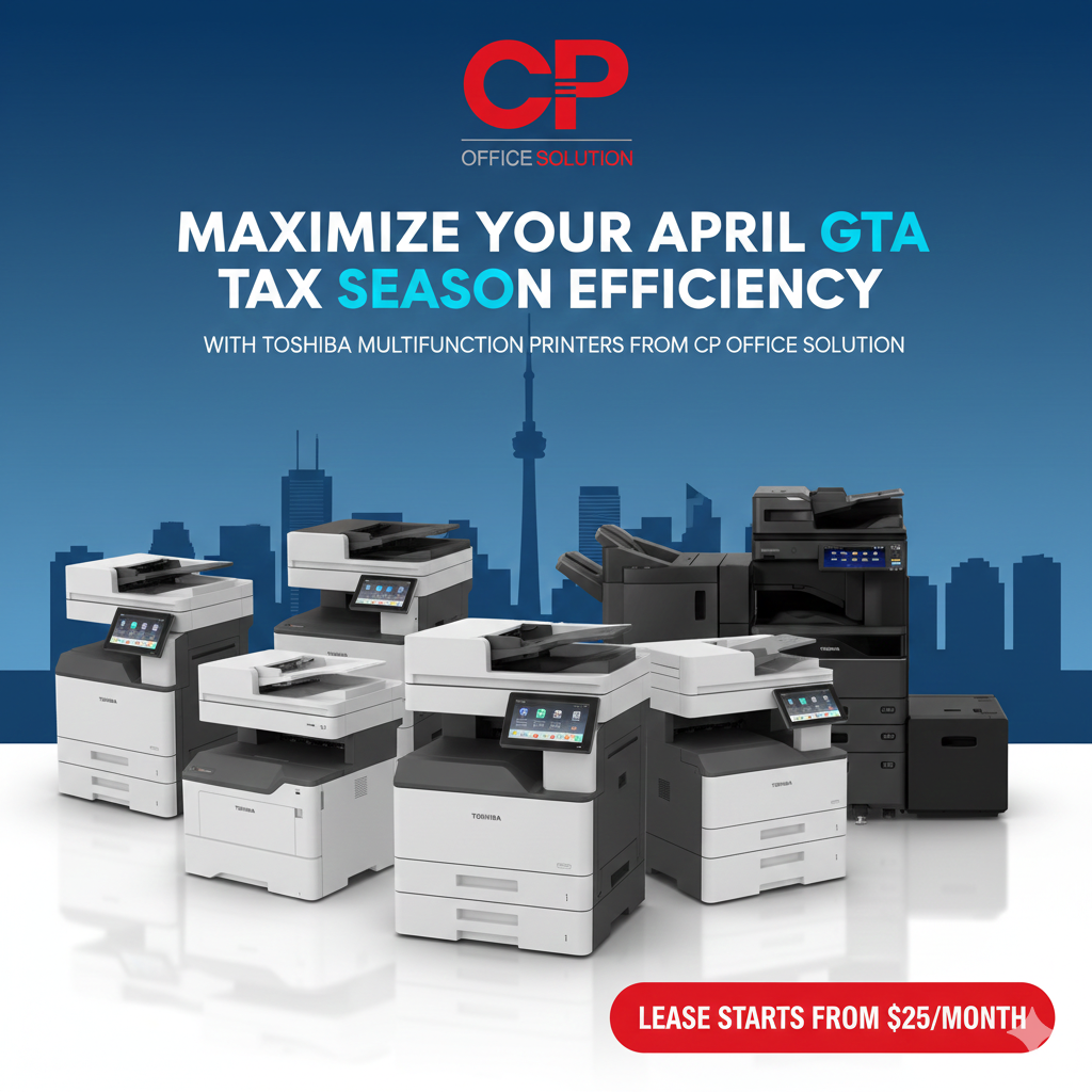 Surviving the Greater Toronto Area Tax Rush: Why Your Choice of Multifunction Printer is Your Firm’s Secret Weapon