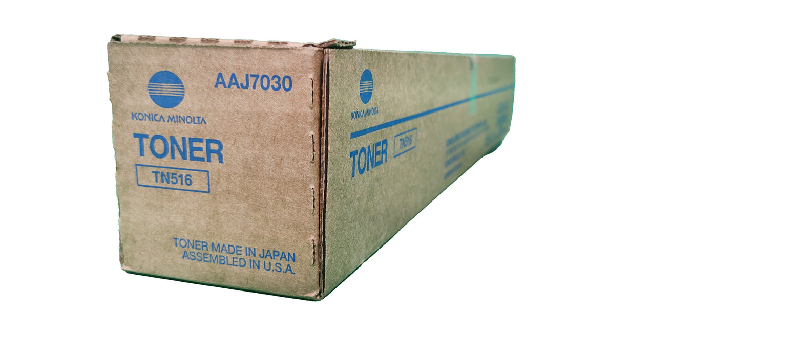 Genuine Konica Minolta Black Toner Cartridge | AAJ7030 | TN-516 | Bizhub 458, 558, 658