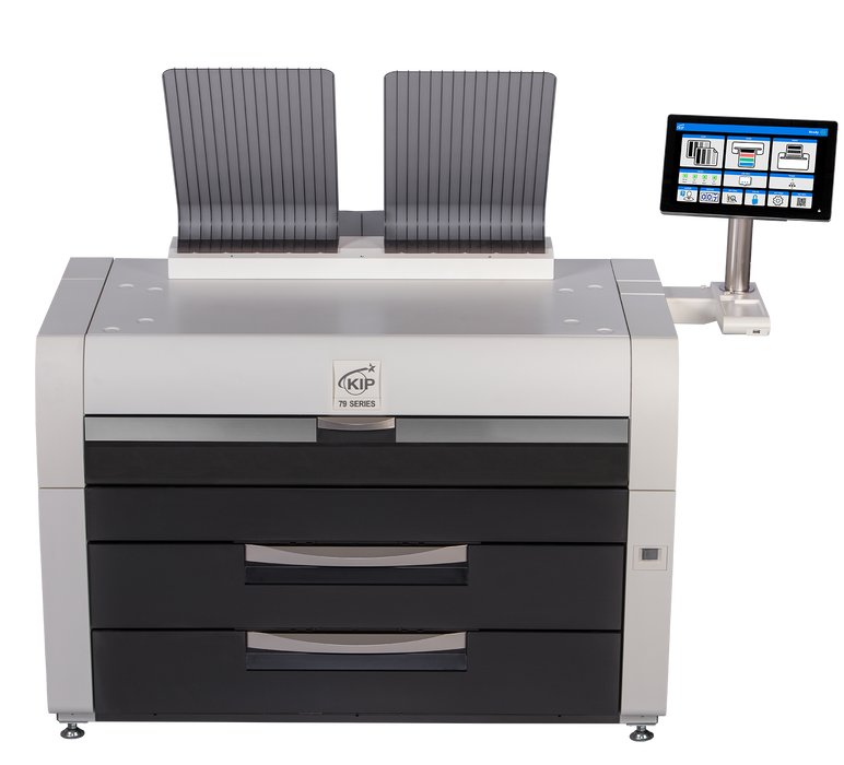 KIP 7970 | 4 Roll Monochrome Wide Format Printer System