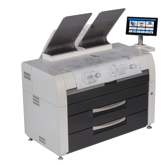 KIP 7970 | 4 Roll Monochrome Wide Format Printer System