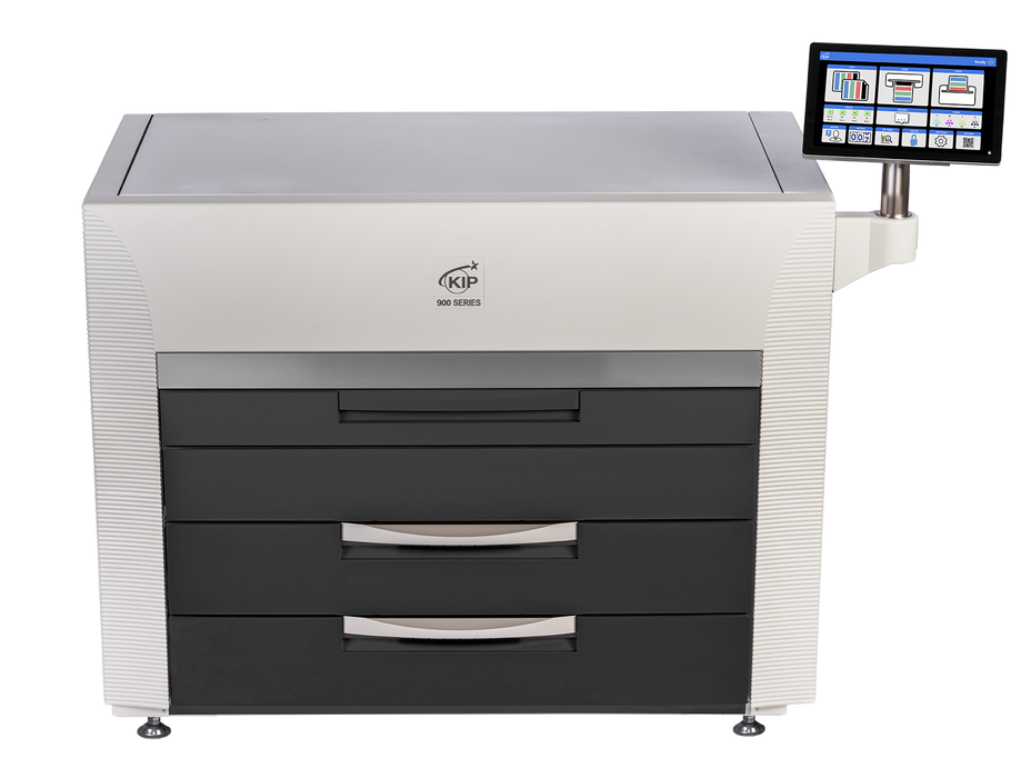 Kip Computer KIP 970 | 4 Roll Color Wide Format Printer System — CP Office Solution Inc.