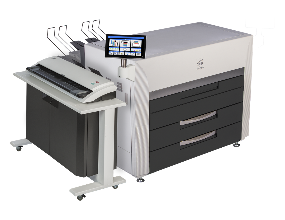 KIP 980 | 4 Roll Color Wide Format Multifunction Printer System — CP ...