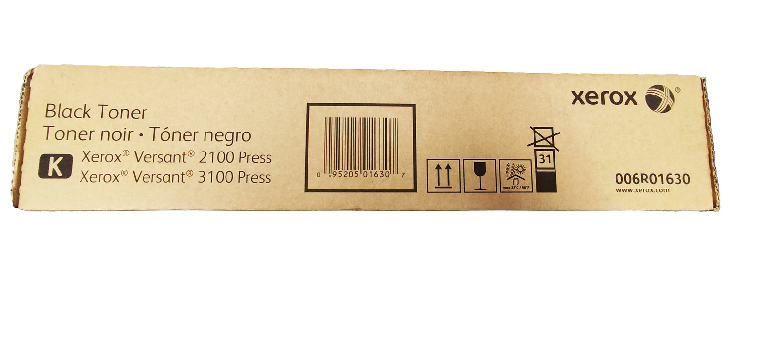 Genuine Xerox Black Toner Cartridge | OEM 006R01630 | Xerox Versant 2100, 3100 Press