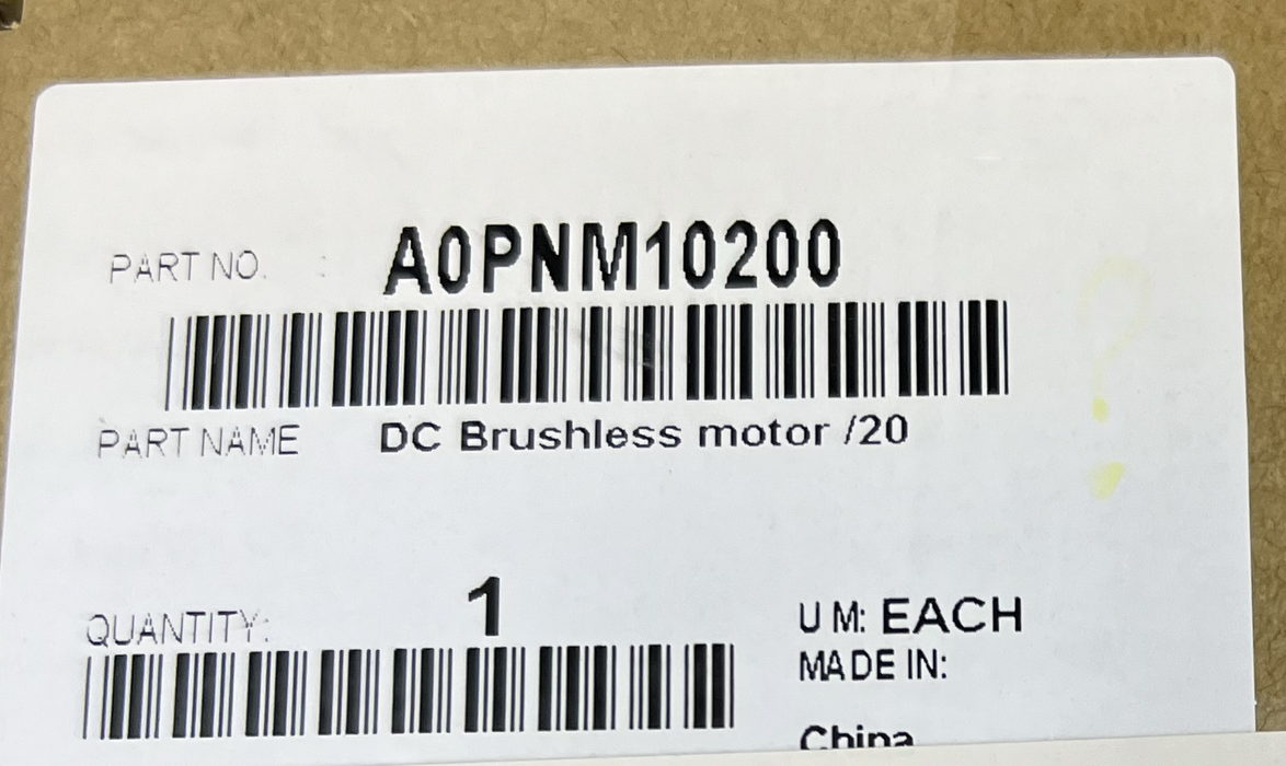 Konica Minolta DC Brushless Motor /20 | A0PNM10200