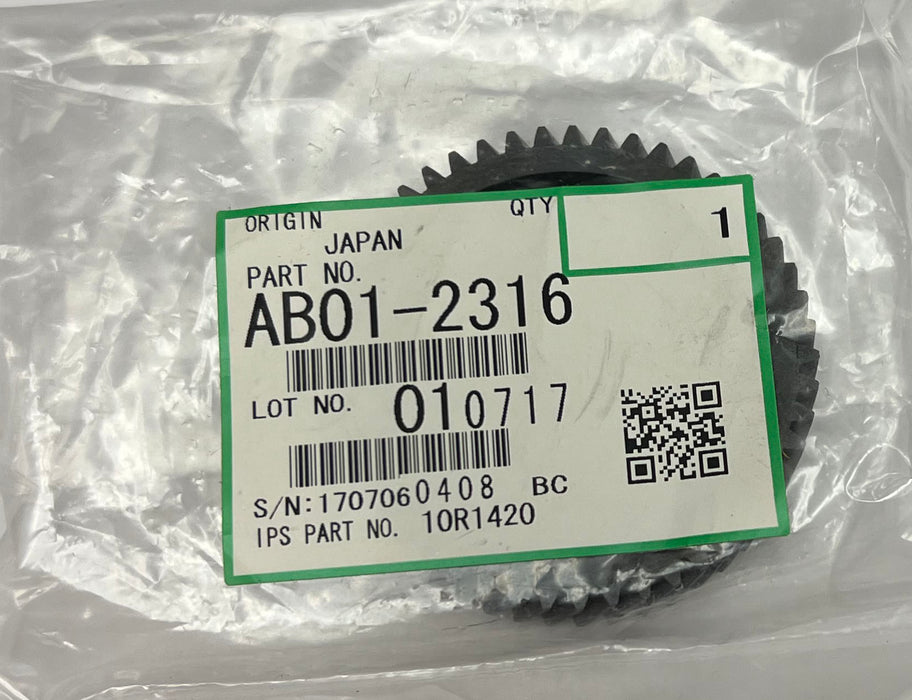 Genuine Ricoh Upper Fuser Roller Gear | AB01-2316