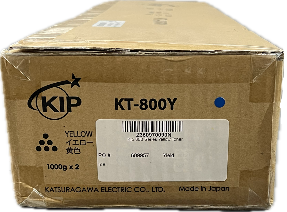 GENUINE KIP YELLOW TONER | KT-800Y