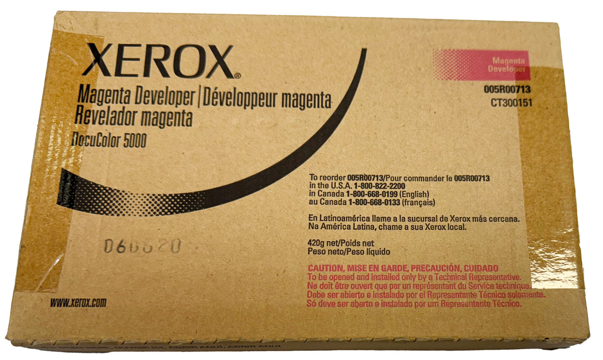 Xerox Docucolor 5000 Developer Magenta| 005R00713