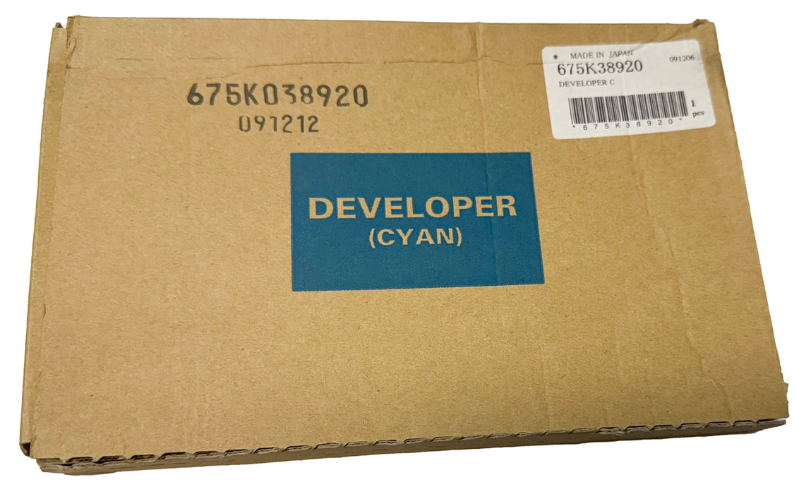 Xerox Cyan Developer Charge | 675K38920