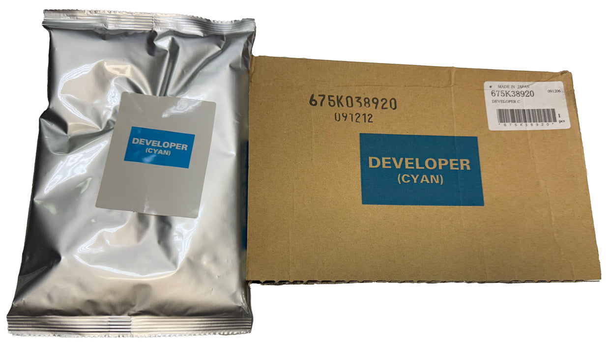 Xerox Cyan Developer Charge | 675K38920