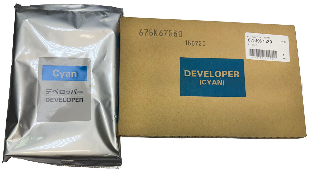 Xerox Cyan Developer Charge | 675K67530