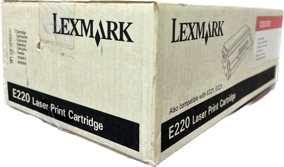 Genuine Lexmark Black Laser Print Cartridge | 12S0300 | E220