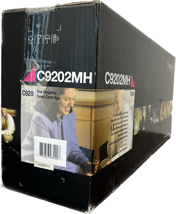 Genuine Lexmark Magenta Toner Cartridge | C9202MH | C920