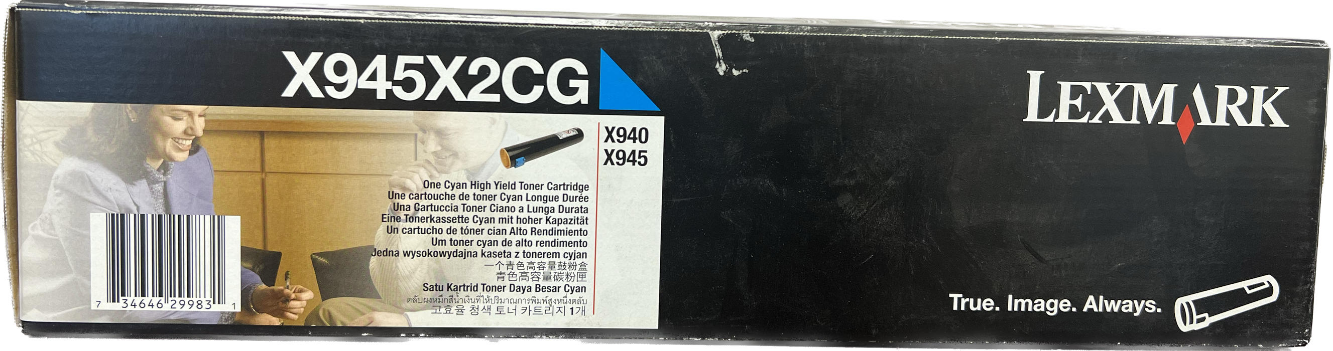 Genuine Lexmark Cyan Toner Cartridge | X945X2CG | X940, X945