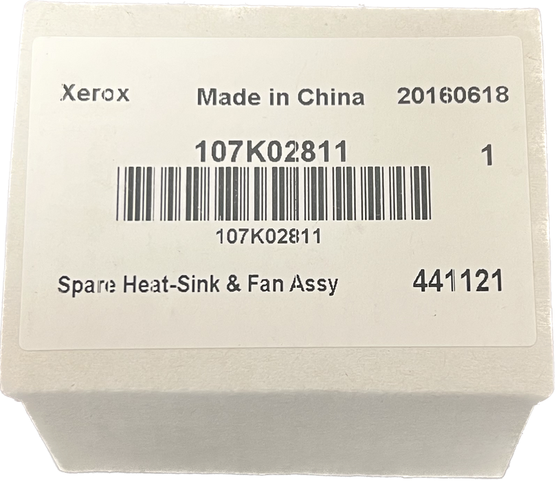Xerox Spare Heat Sink and Fan Assembly | 107K02811
