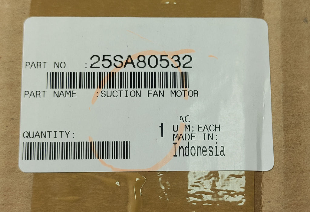 Konica Minolta Suction Fan Motor | 25SA80532