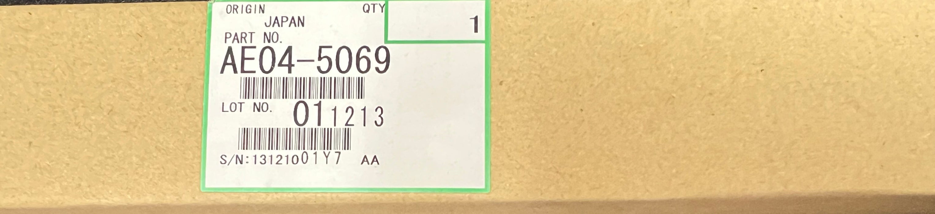 Genuine Ricoh 32m Fuser Cleaning Web | AE04-5069