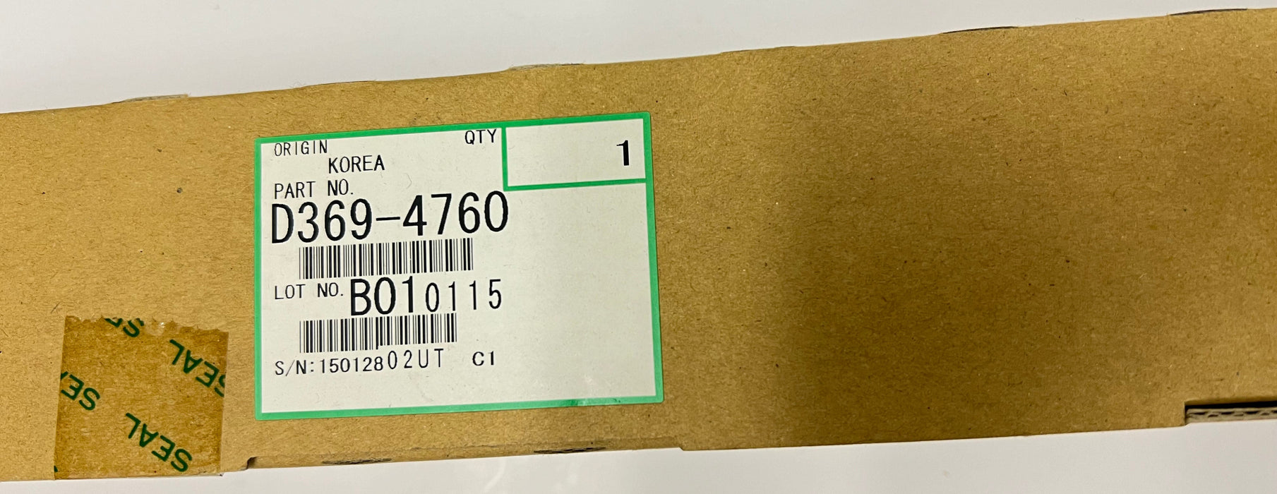 Genuine Ricoh Duplex Front Inner Cover | D369-4760