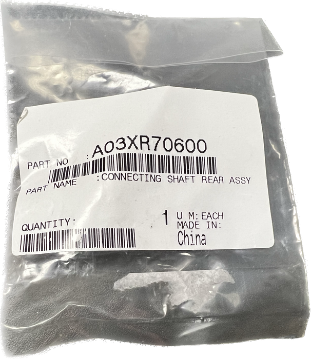 Konica Minolta Connecting Shaft Rear Assembly | A03XR70600