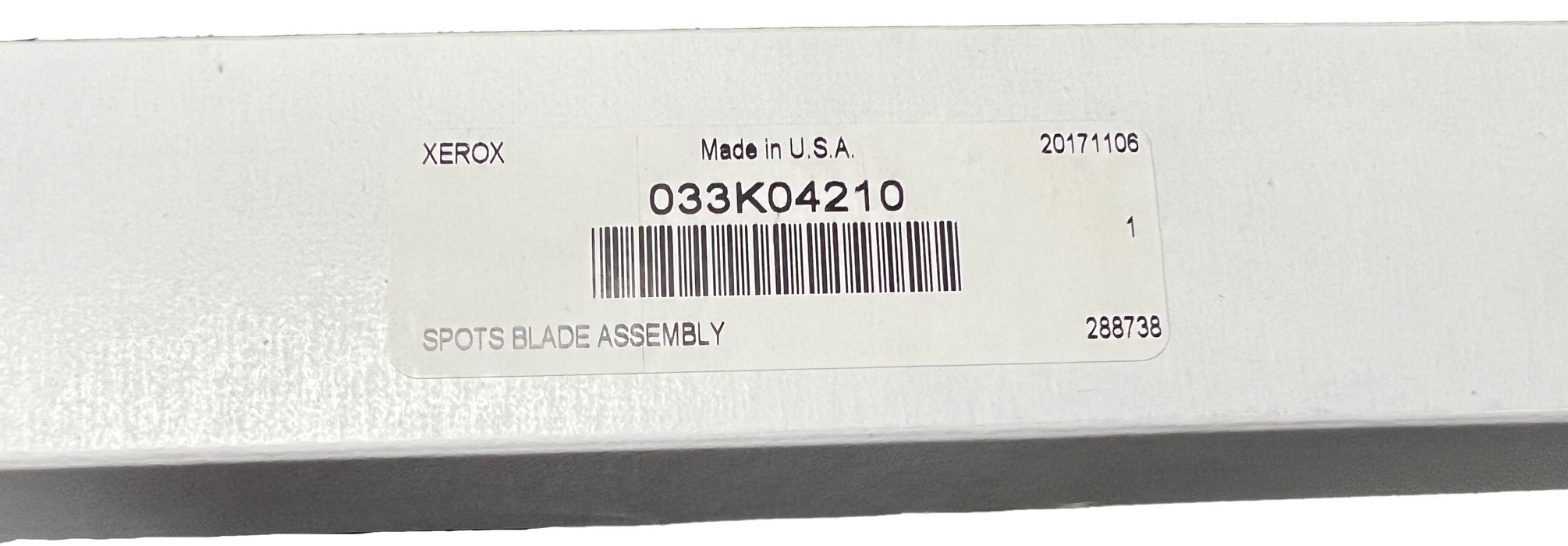 Xerox Spots Blade Assembly | 033K04210