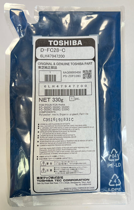 Toshiba Color Developer Kit | DEV-KIT-FC28CLR-N