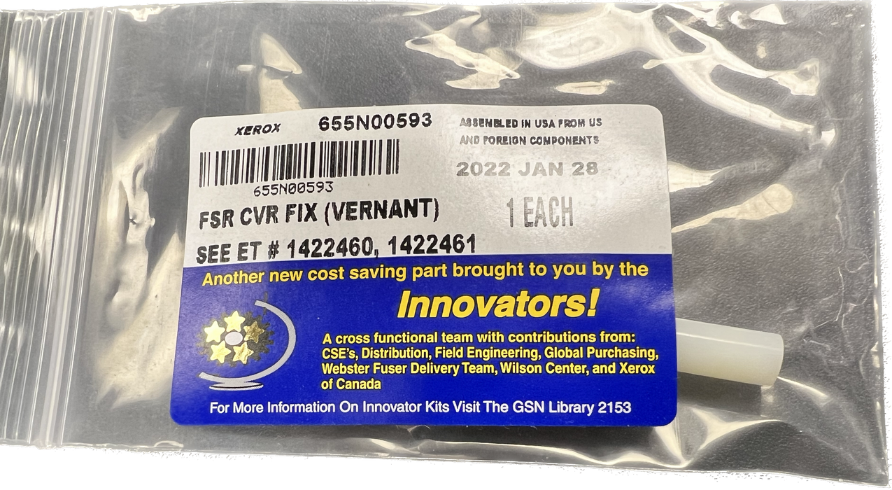 Xerox Fsr Cover Fix | 655N00593