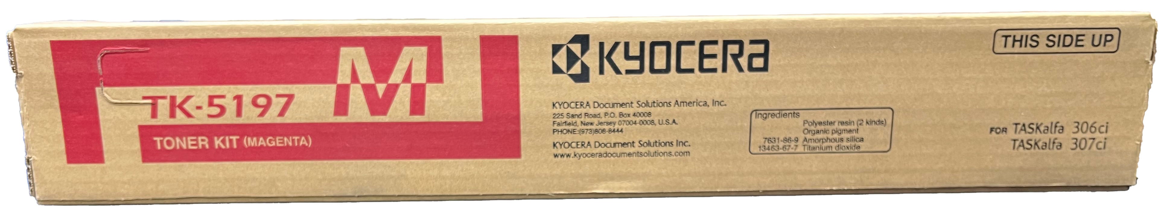 Genuine Kyocera TK-5197M Magenta Toner Cartridge