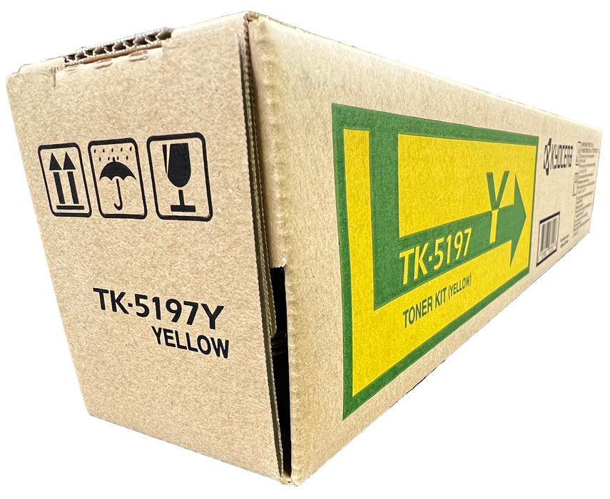 Genuine Kyocera TK-5197Y Yellow Toner Cartridge