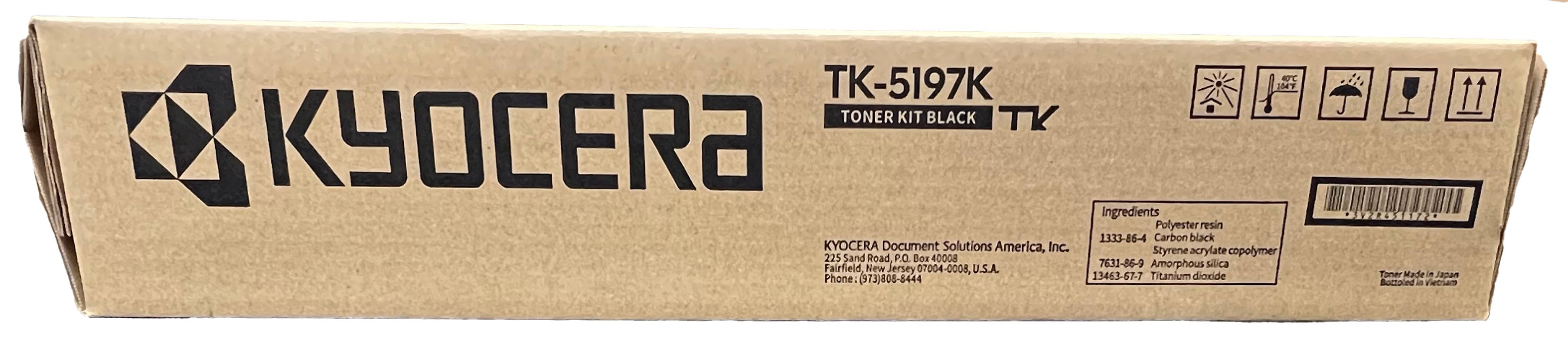 Genuine Kyocera TK-5197K Black Toner Cartridge