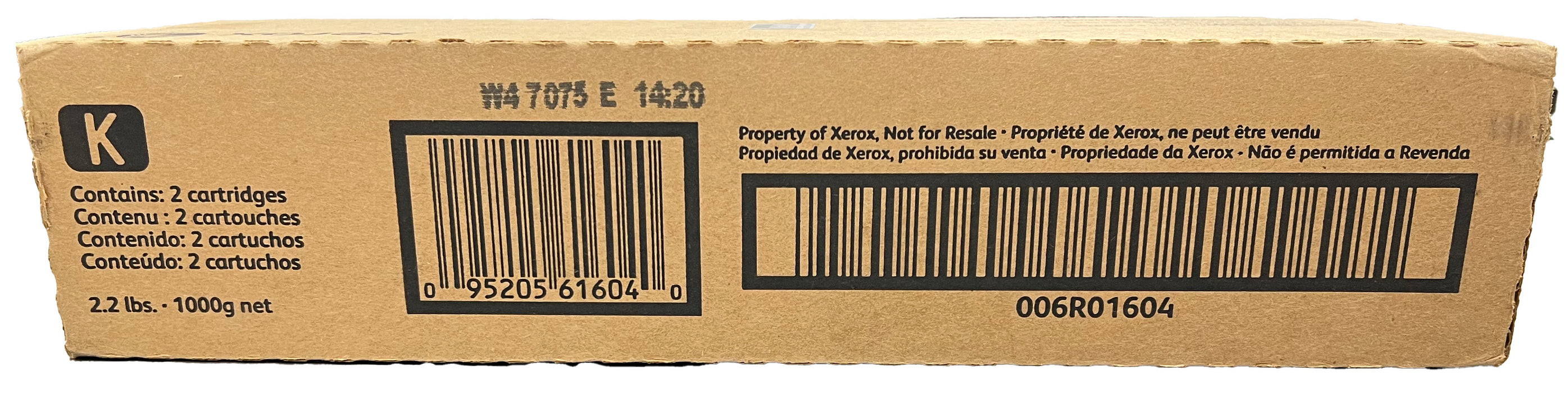 Metered Xerox Black Toner Cartridge | OEM 006R01604 | Xerox WorkCentre 5945, 5955 | AltaLink B8045, B8055, B8065, B8075, B8090