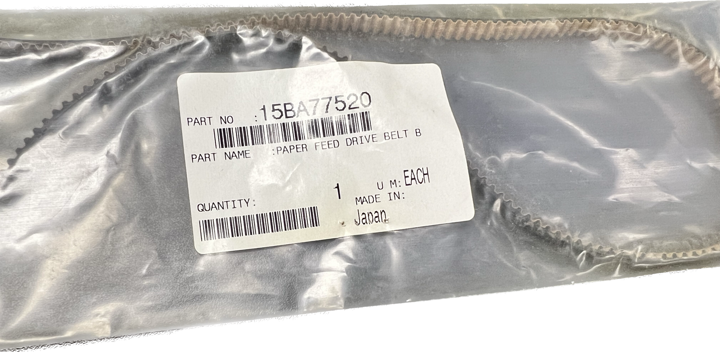 Konica Minolta Paper Feed Drive Belt B | 15BA77520