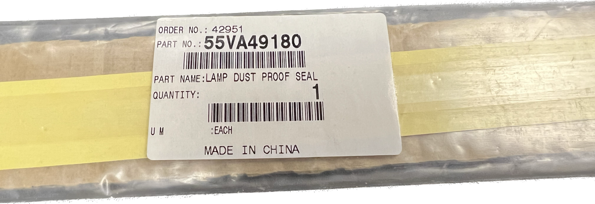 Konica Minolta Lamp Dust Proof Seal | 55VA49180