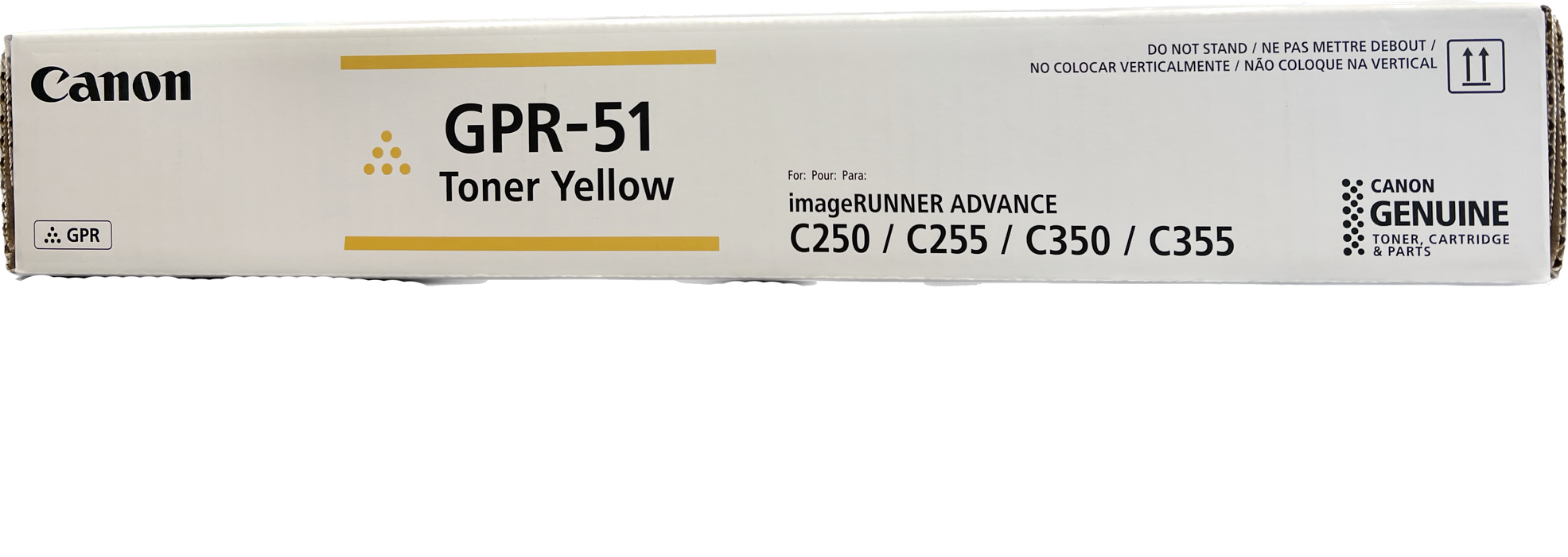 Genuine Canon Yellow Toner Cartridge | 8519B003 | GPR-51Y